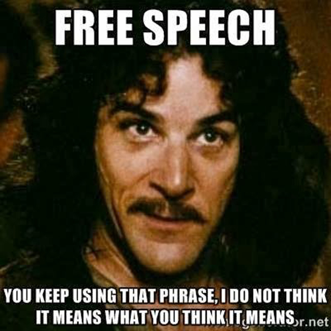 Montoya Free Speech