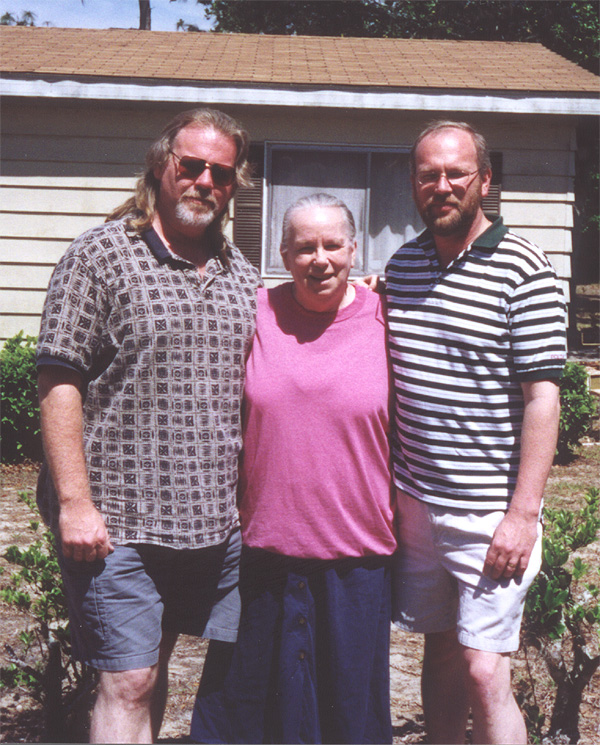 Jeff, Barbara, and Mark May 2001
