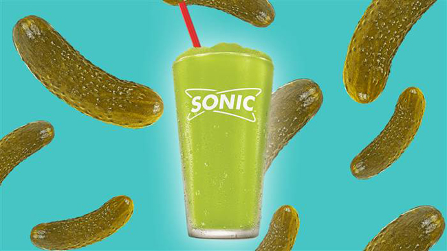 Sonic Pickle Juice Slushes Coming This Summer