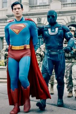 Superman and Ultraman.