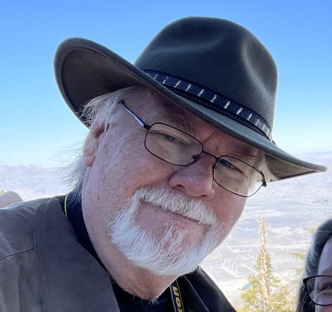 Jeff in a felt hat for Felt Hat Day.