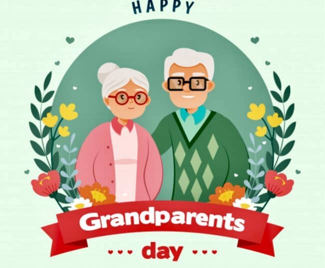 Happy National Grandparents Day poster