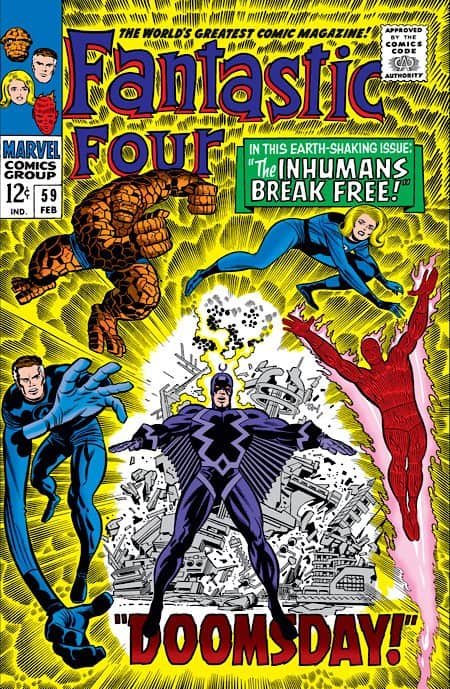 Cover of Fantastic Four #59